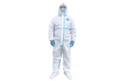 China Breathable Isolation Protective Clothing Personal Safety Care Print Logo  supplier