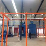 Robust Overhead Conveyor Vertical Powder Coating Line  Conveyor Paint Line For Consistent Coating for sale