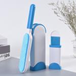 ABS Plastic Pet Hair Remover Brush With Self Cleaning Base for sale