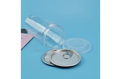 China 350ML Clear Shatterproof Plastic Food Jars For Dry Fruit supplier