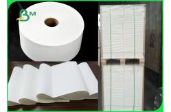 China Double Coated Jumbo Roll Stone Paper For Bento Boxes / Food Bags supplier