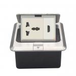 Universal Power Pop Up Floor Receptacle Outlet Mounted Socket Box for sale