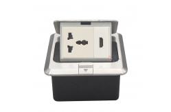 China Universal Power Pop Up Floor Receptacle Outlet Mounted Socket Box supplier
