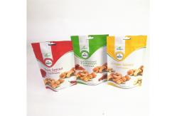 China Matte Aluminum Foil Custom Accepted Stand up Pouches with Zipper supplier
