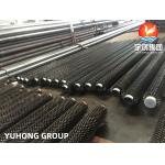 ASTM A335 P9 Carbon Steel Studded Finned Tube Applied For Heat Exchanger