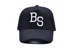 China Adjustable Strap 5 Panel Baseball Hat Cotton Fabric With Embroidery Logo Custom supplier