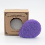 Natural Water Drop Makeup Sponge Bamboo Charcoal Natural Konjac Sponge for sale