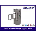 Automatic Swing Barrier Gate With 24V Direct Current Brush Motor Used In Bus Station for sale