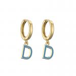 18K Gold Plated Initial Pendant