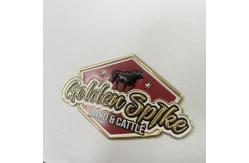 China Custom 3D Soft TPU For Badges Waterproof TPU Patch For Garments supplier