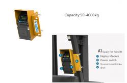 China Material Handling Digital Forklift Weighing Scales with Automatic Measure Method supplier
