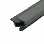TPE Thermoplastic Elastomer Rubber Door Seal Strip Double Bevel Edge Irregular Shape
