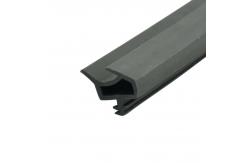 China TPE Thermoplastic Elastomer Rubber Door Seal Strip Double Bevel Edge Irregular Shape supplier