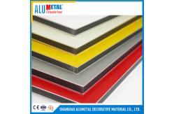 China Antibacterial PE Aluminum Composite Sheet 1220mm For Signage supplier
