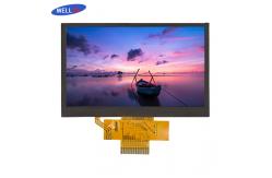 China A Si Technology HD LCD Display Compact And High Clarity 12 LEDs supplier