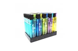 China DY--062 Transparent Disposable Plastic Slim Gas Lighter With US supplier
