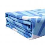 RPET Waffle Microfiber Custom Embroidered Beach Towels Blankets Sample Free