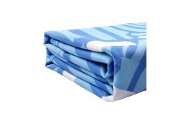 China Soft And Patterned Printed Beach Towel With Transfer Printed Logo supplier