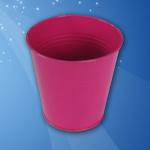 ISO Decorative Metal Buckets Household Cleaning Galvanized Pail With Handle
