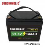 Recreational Vehicles 12.8V 100Ah LiFePO4 Battery Energy Efficiency Convenient for sale