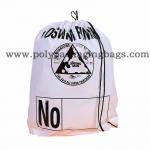 Biodegradable CPE PE Plastic Drawstring Backpack Plastic Bags