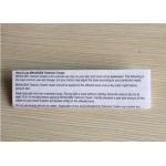 Medicine Package Insert Printing Of vial Oil Solution For Injection test
