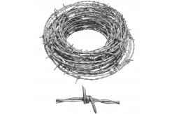China Galvanized 1320 Ft Razor Barbed Wire Double Twist Fencing Rolls supplier