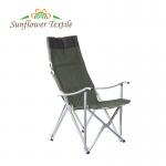 China Custom Pattern Portable Folding Camp Chair Oxford Cloth Aluminum Frame Lounge manufacturer