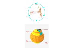 China Bite Resistant Chewy Treat Ball Stretchable Throw Ball Dog Toy supplier