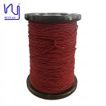 38 AWG 0.1mmX200 Yarn Wrapped Pure Copper Twisted Litz Wire Durable Conductor for sale