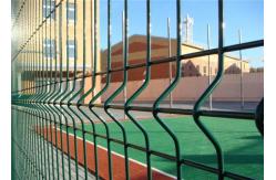China Customizable 3d Welded Wire Fence 1530mm Height Hot Dipped Galvanized supplier