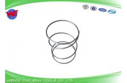 China 100447060 Charmilles EDM Parts Top / Bottom Stainless Spring For Flushing Nozzle supplier