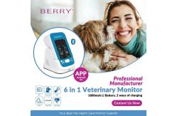 China RESP Veterinary Patient Monitor With Bluetooth BLE 5.0 Berry Pet Health supplier