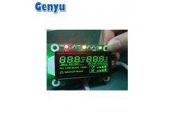 China VA LCD Display Black Screen Transflective COB Module with Emerald Backlight supplier