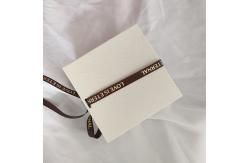 China Cardboard Jewerly Packaging Box With Ribbon Custom supplier