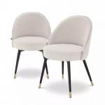 Environmental Villa Dining Chair Wool Dining Chairs 80cm Height for sale