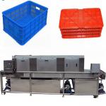 Electric Vegetable Basket Washing Machine , Automatic Plastic Tray Cleaning Machine for sale