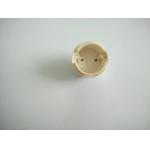 White Plastic Injection Parts OEM / ODM Service Two Different Material