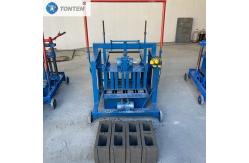 China Push Pull Small Brick Making Machine Movable Hollow Block Machine supplier
