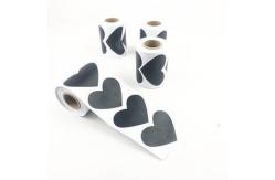 China Dry Erase Removable Labels Black Reusable Bottle Labels supplier