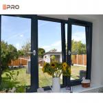 Tilt And Turn Aluminum Windows Double Glass Customized Design for sale