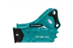 China Powerful Percussion 25L/Min Excavator Breaker Hammer 1400 bpm supplier