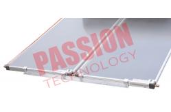 China Blue Titanium Flat Plate Solar Water Heater Pressurized Copper Aluminum Material supplier
