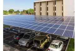 China Hot Dipped Galvanized Solar Power Carport Energy Kit Hdp Steel supplier