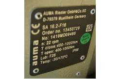 China AUMA SA Multi Turn Electric Actuator  SA16.2-F10 supplier