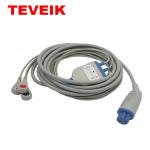 Datex One Piece 10 Pin 3 Leads TPU Ecg Patient Cable for sale