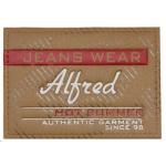 Personalized Leather Patch Custom Embossed Jeans Leather Patch Label for Clothing for sale