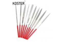 China Hand Tools Set of Diamond Needle Files with Round Section Shape in Stoc supplier