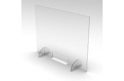 China PET Sheet Film Clear High Gloss Plastic PET Plastic Isolation Baffle supplier