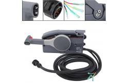 China 5kg 10 Pin 16ft Marine Boat Engine Controls With Cable Push Throttle supplier